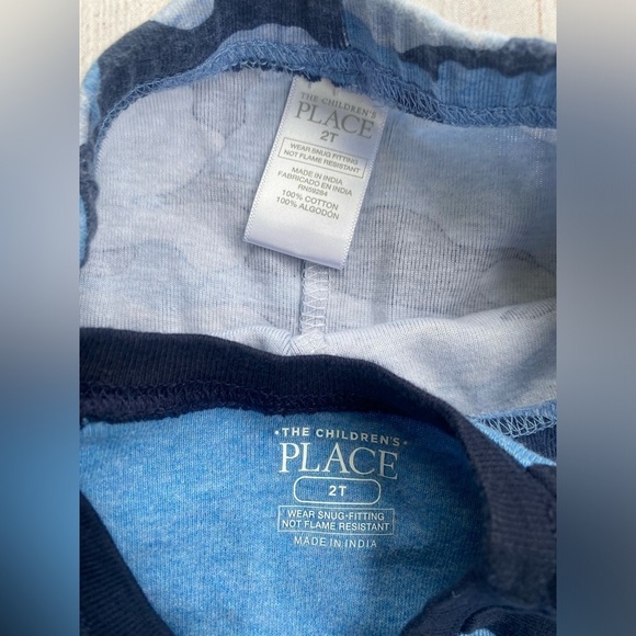 The Children’s Place Toddler Matching Set Blue Size 2T - Picture 4 of 4